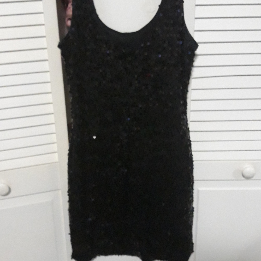 Little black dress sequins
